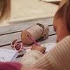 Leather Pencil Case Beige Lilybell