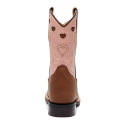 Bootstock Cowboy Boot Lily Pink Teens