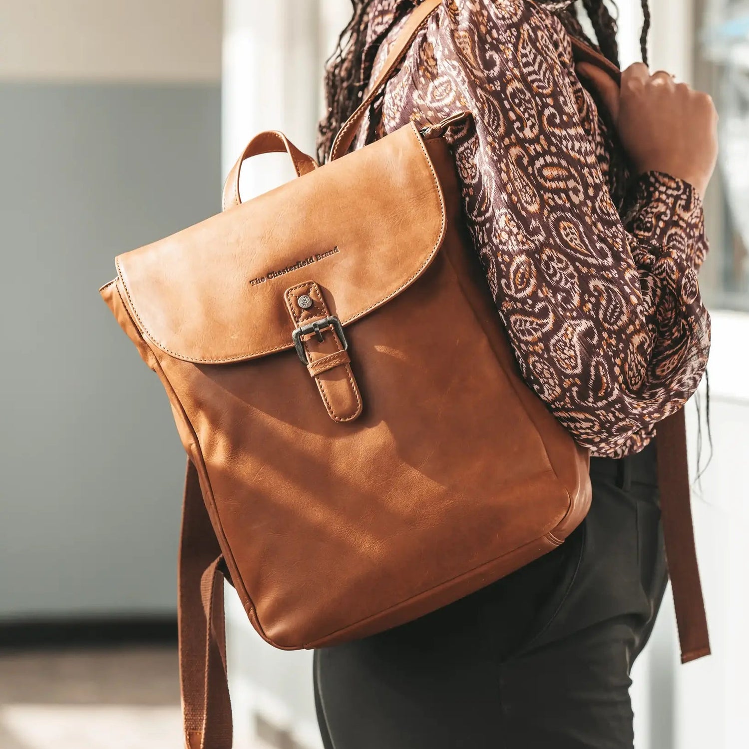 champlain leather backpack Brown Waxed Canvas Pack Discover the perfect blend of style and functionality with the Sling Bag from the Onyx Collection Coach Women's Mini Charlie Backpack